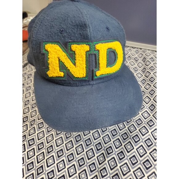 THE GAME ND Norte Dame Vintage Wool Hat Cap - Picture 9 of 16